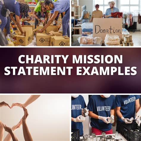 mission of charity organization|How to write your charity mission statement.
